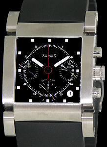 Xemex Avenue wrist watches - Avenue Chronograph Black 2350.09.