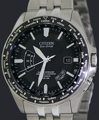 citizen radio controlled watch reset