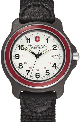 Victorinox Swiss Army pocket watches - Original - 39mm Black/White/Red